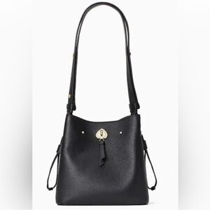 Kate Spade large Marti Black Leather Shoulder Bag
